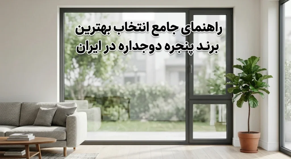 بهترین برندهای پنجره دوجداره یو پی وی سی در ایران