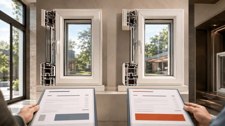 چرا قیمت پنجره UPVC متفاوت است؟